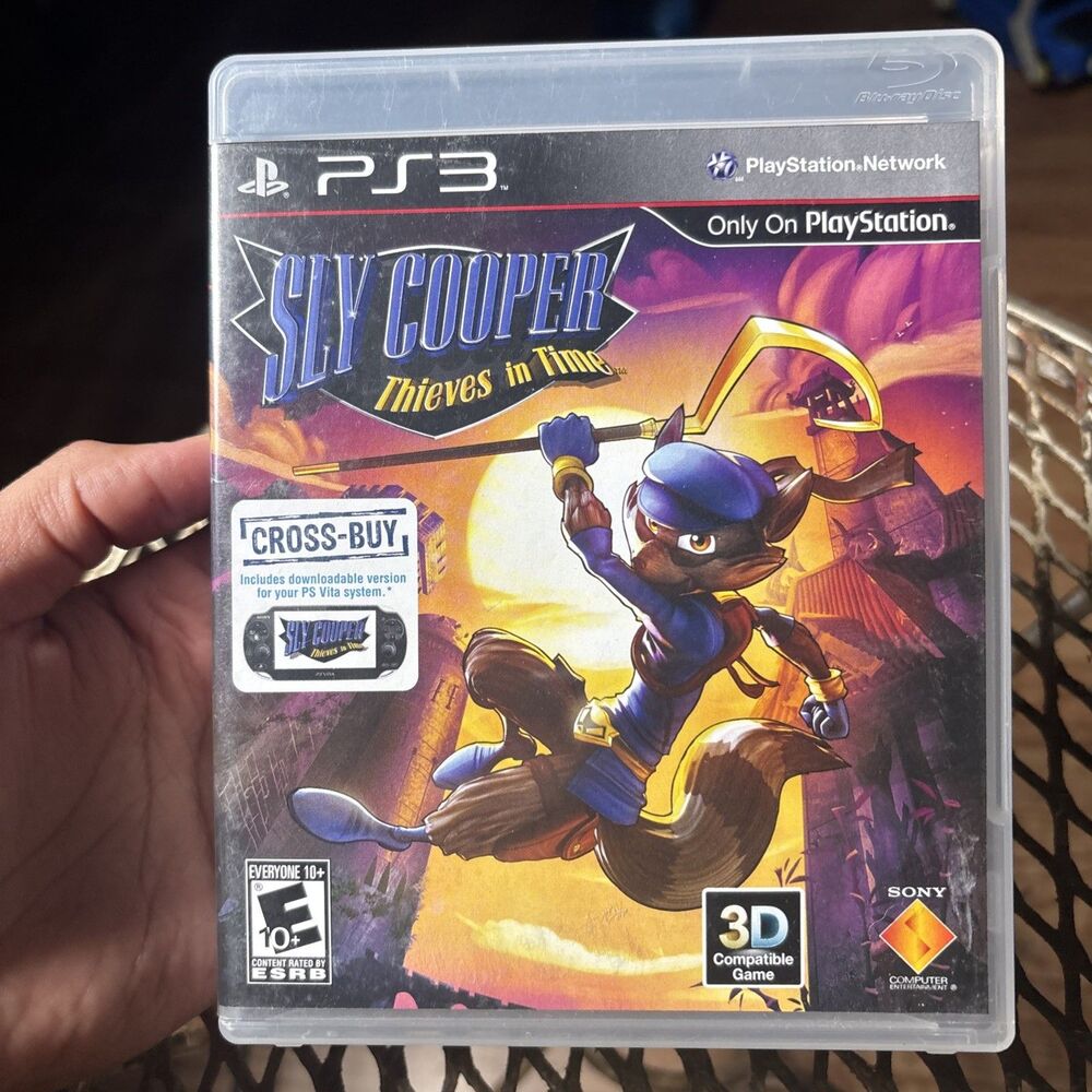 Sly Cooper: Thieves in Time (PS3 Sony PlayStation 3, 2013) Authentic - Tested